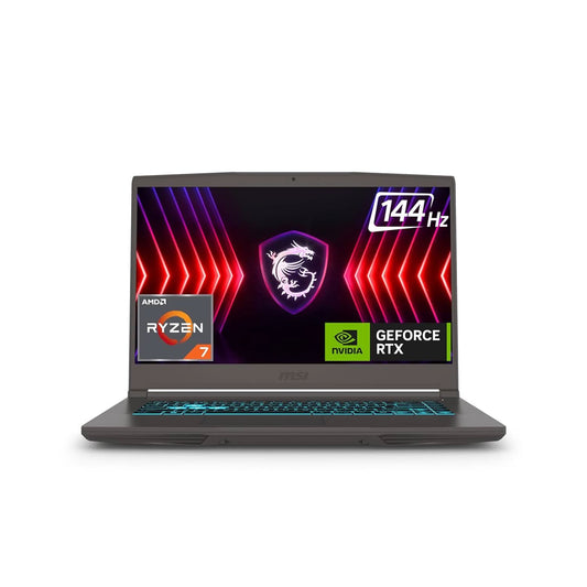 MSI THIN A15 AI B7VF-064IN GAMING LAPTOP (AMD RYZEN 7 7735H/ 16GB/ 1TB SSD/ WIN11/ 8GB GRAPH)