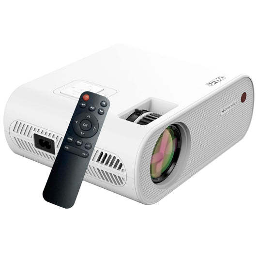 ZEBRONICS LP1000 LED FHD White Projector with 3300 Lumens Max