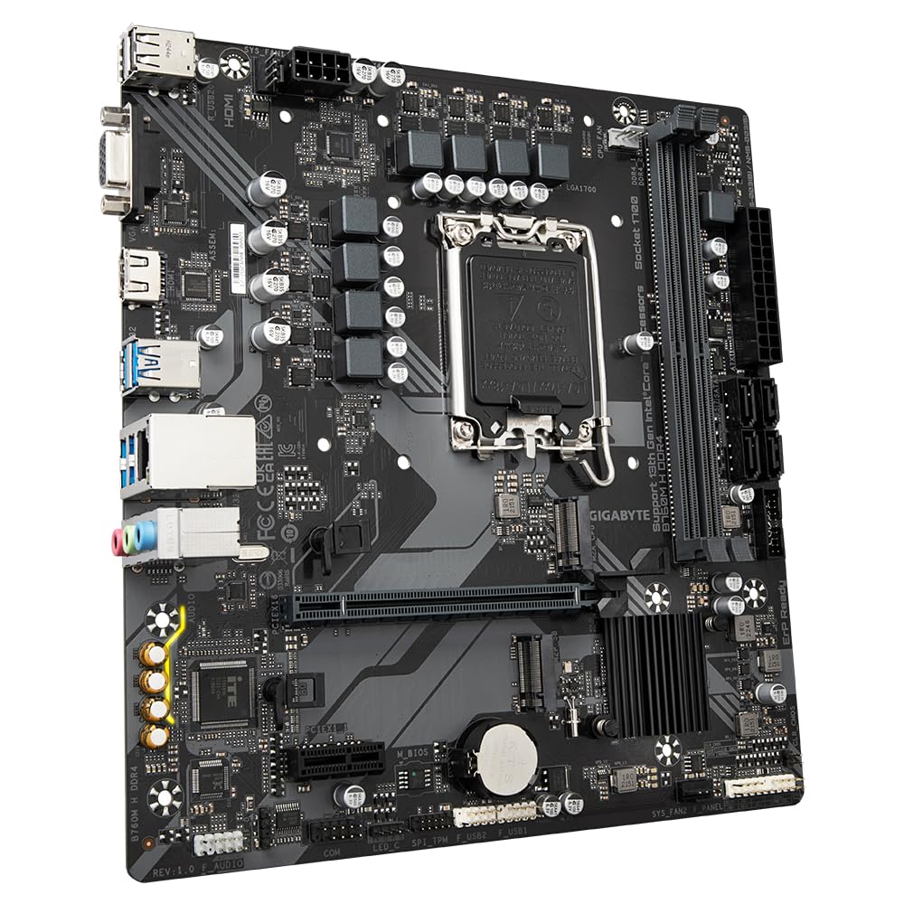 GIGABYTE B760M H DDR5 MOTHERBOARD