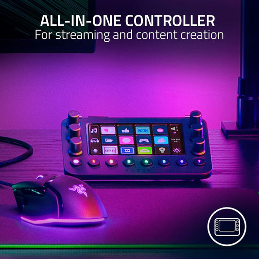 RAZER STREAM CONTROLLER  ALL-IN-ONE KEYPAD FOR STREAMING - FRML PACKAGING