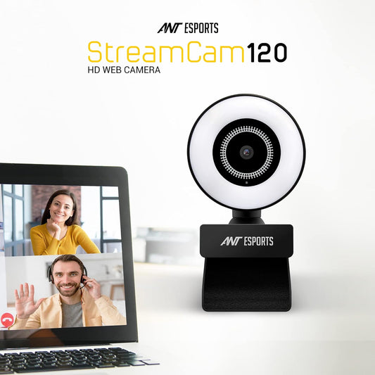 Ant Esports StreamCam 120 - Web camera - Black