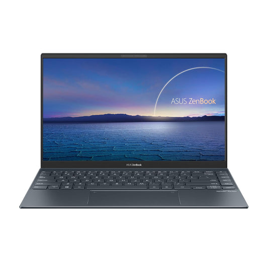 ASUS ZENBOOK 14(2021) INTEL CORE I5-1135G7 11TH GEN 14 INCHES FHD IPS THIN AND LIGHT LAPTOP (8GB RAM/512GB NVME SSD/WINDOWS 10/MS OFF. H&S/IRIS XE GRAPHICS/PINE GREY/1.17 KG/1 YR.),UX425EA-KI501TS