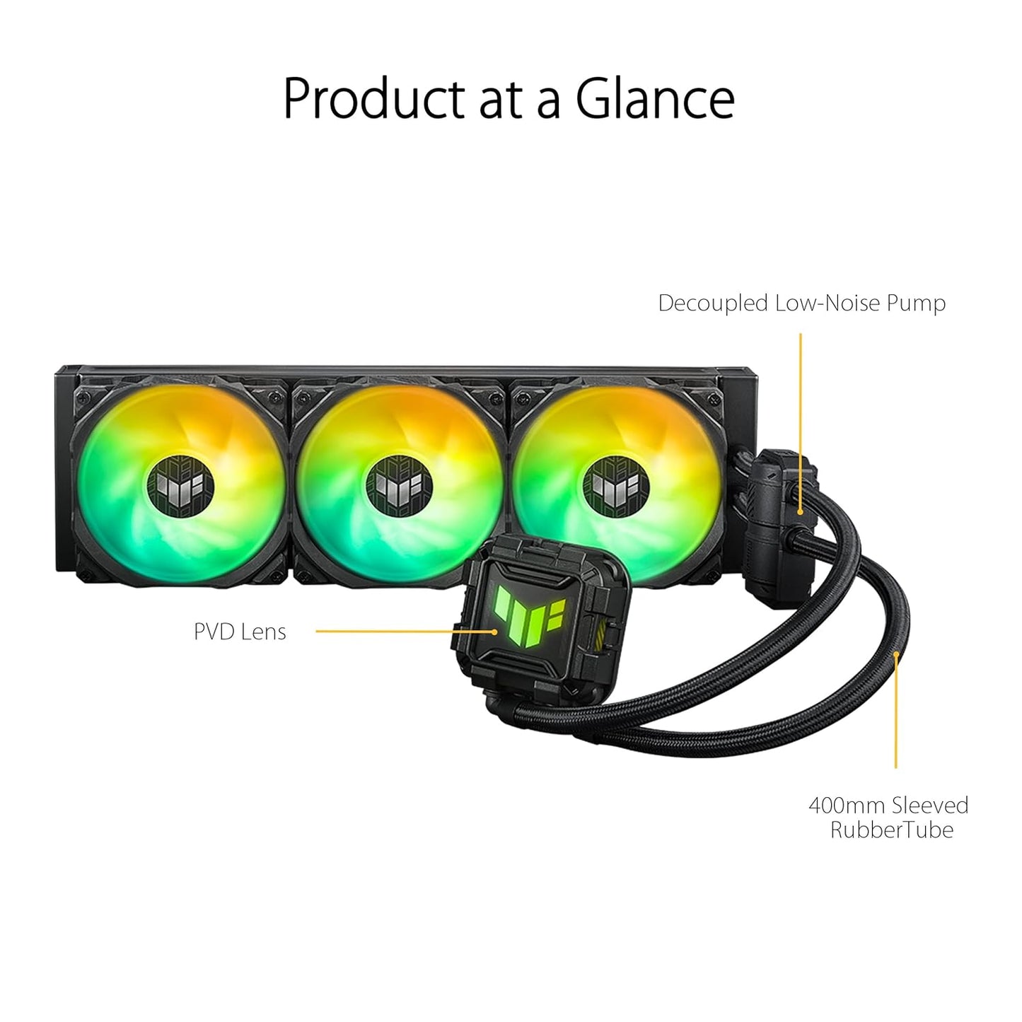 ASUS TUF GAMING LC II 360 ARGB ALL IN ONE 360MM CPU LIQUID COOLER