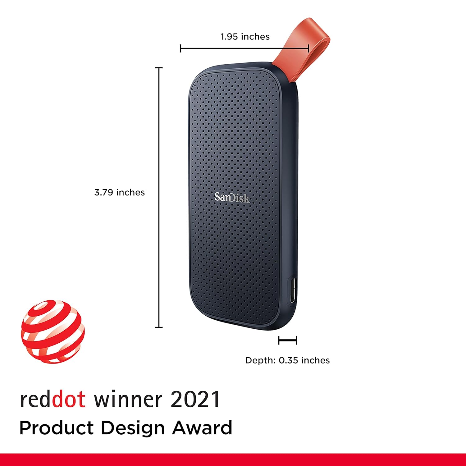 SANDISK 1TB PORTABLE E30 SSD SDSSDE30-1T00-G26
