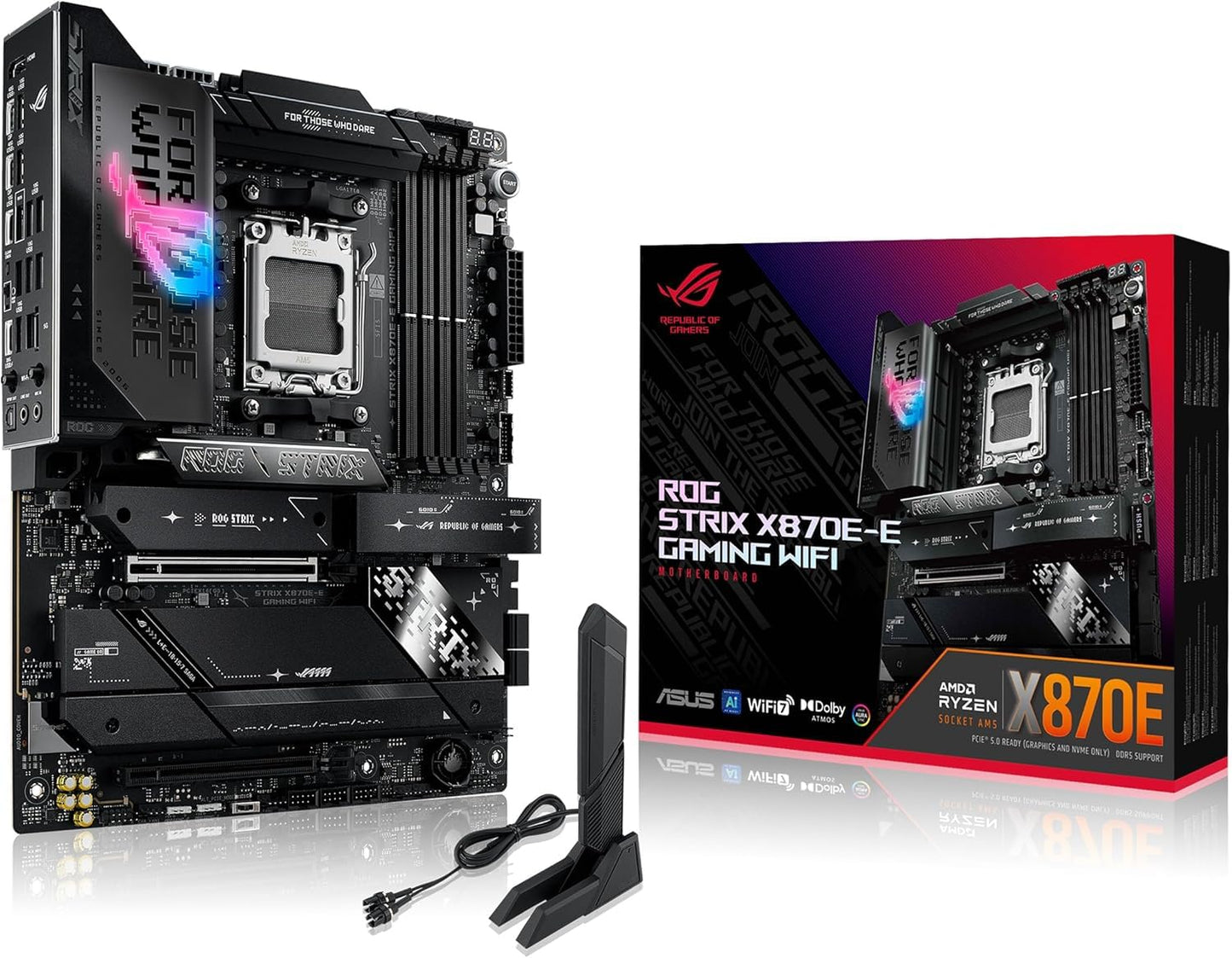 ASUS ROG STRIX X870E-E GAMING WIFI MOTHERBOARD