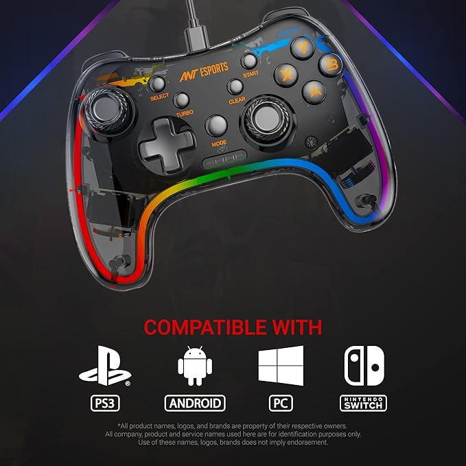 ANT ESPORTS GP110R WIRED GAMEPAD