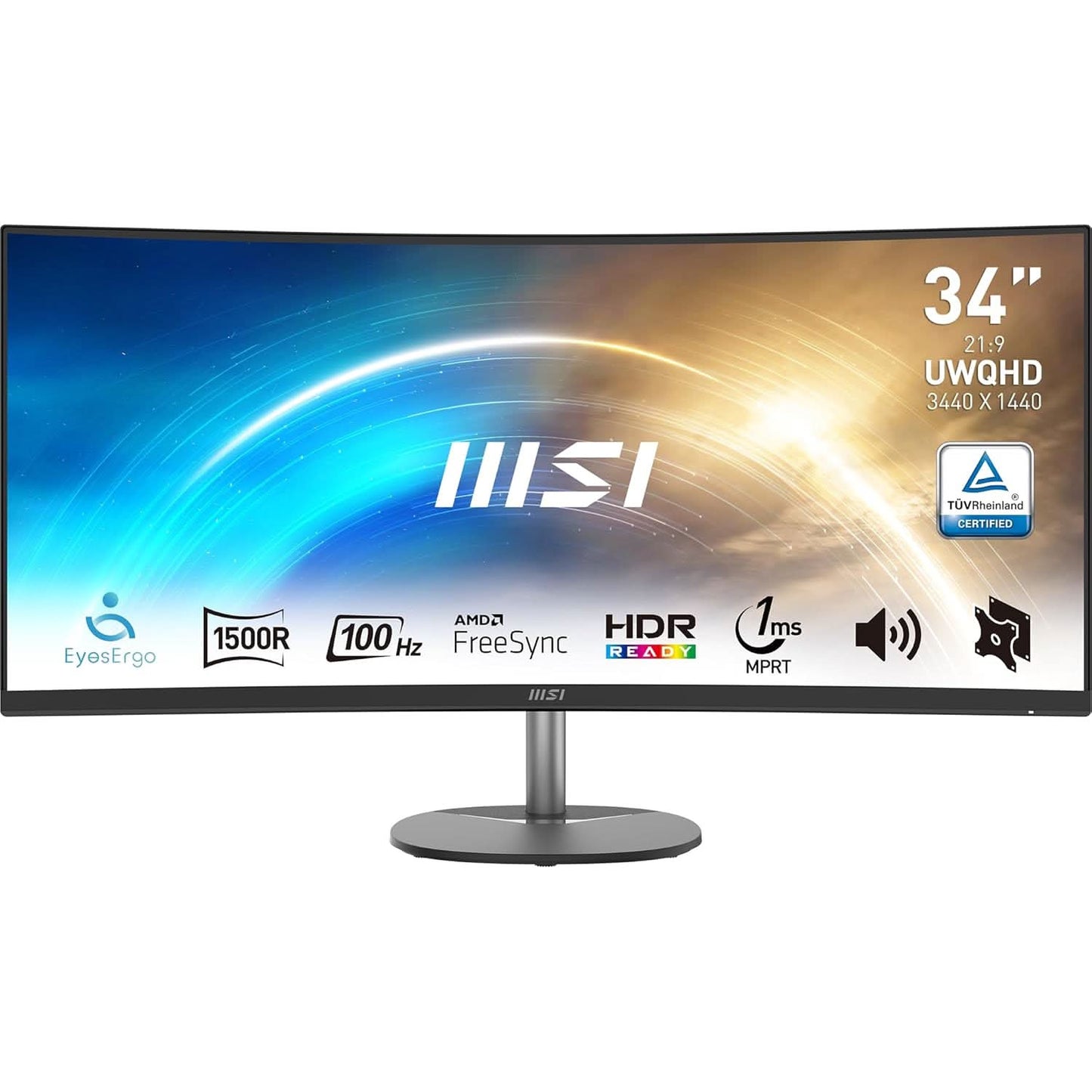 MSI PRO MP341CQ 34-INCH 2K UWQHD 3440X1440 COMPUTER MONITOR