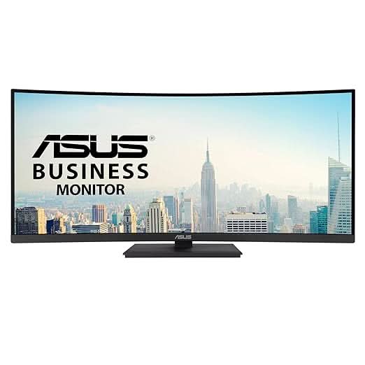 ASUS VA34VCPSR 34 Inch WQHD 1500R Curvature Docking Monitor