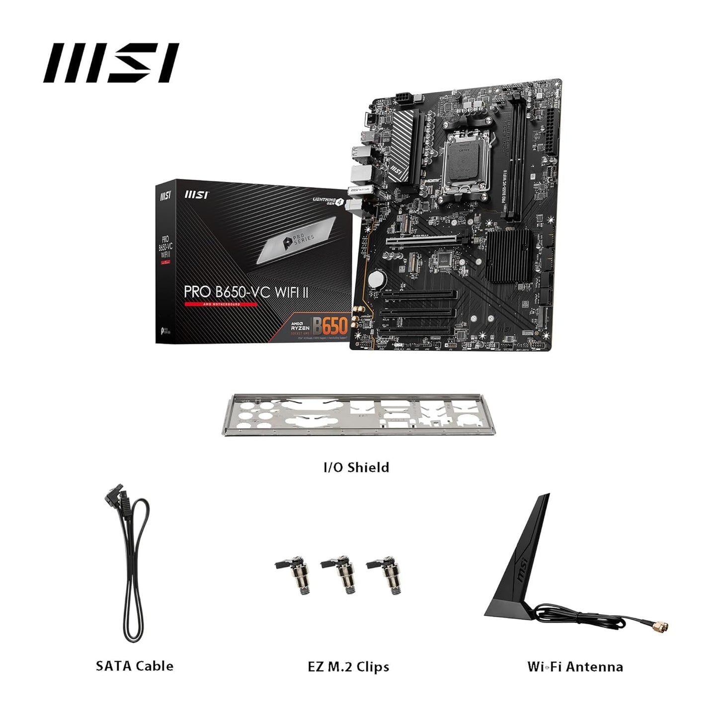 MSI PRO B650-VC WIFI II MOTHERBOARD