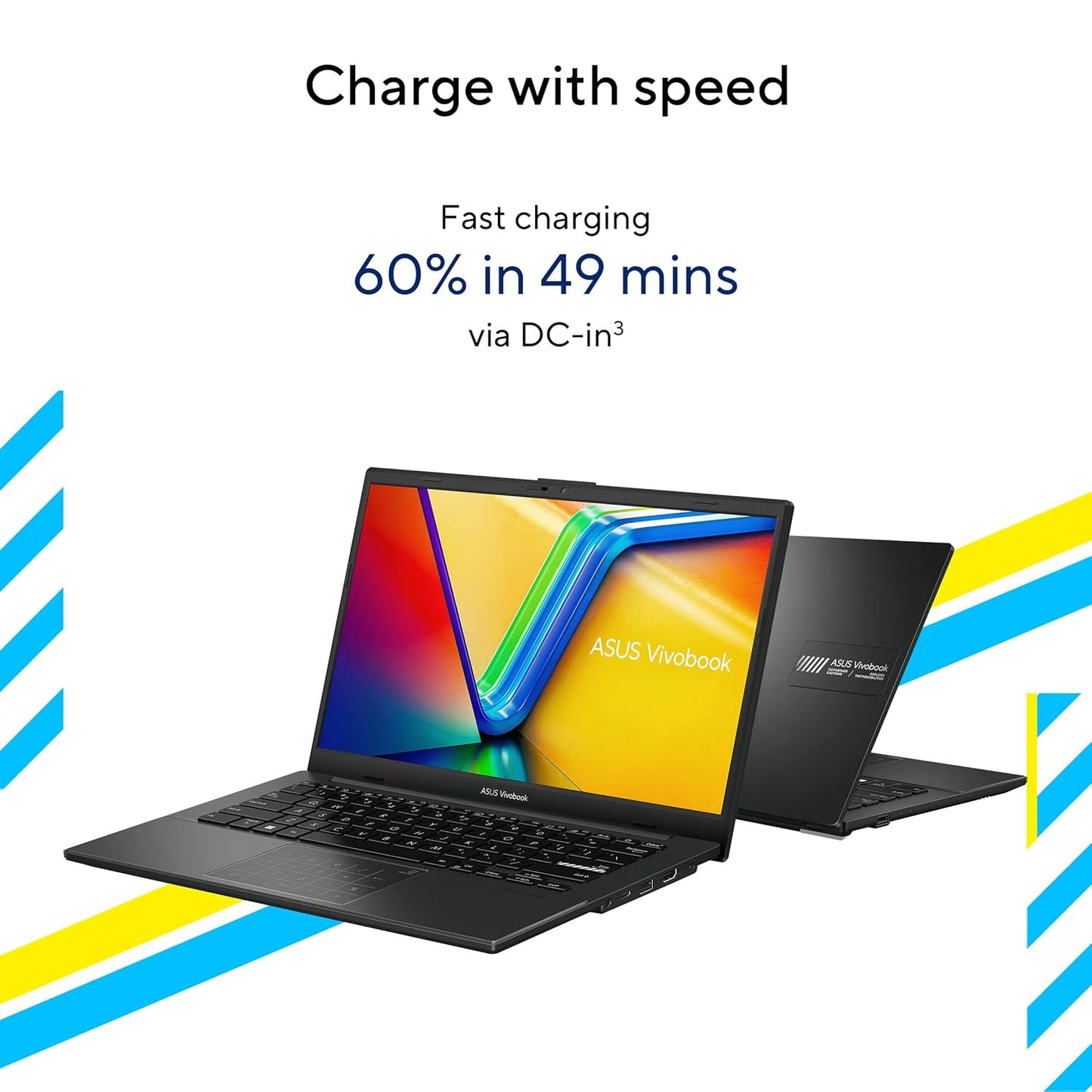 ASUS VIVOBOOK GO 14 (2023), INTEL CORE I3-N305, 14" (35.56 CMS) FHD, THIN AND LIGHT LAPTOP (8GB/512GB SSD/INTEGRATED GRAPHICS/WINDOWS 11/OFFICE 2021/FINGERPRINT/BLACK/1.38 KG), E1404GA-NK322WS