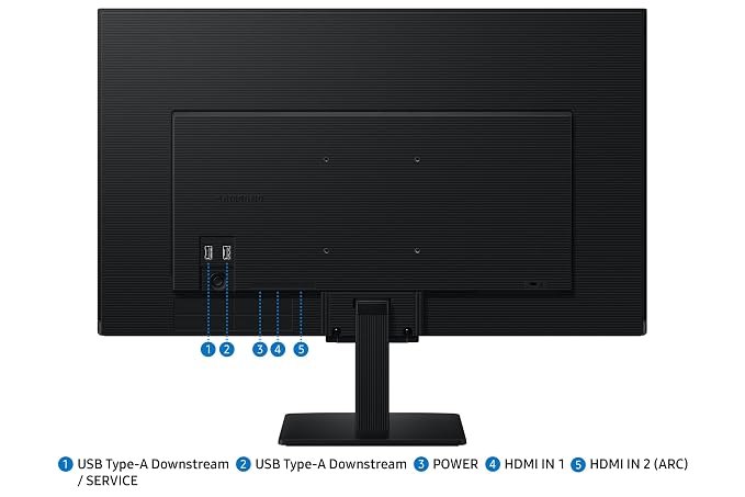 Samsung 27 Inch M5 Smart Monitor with Smart TV Experience