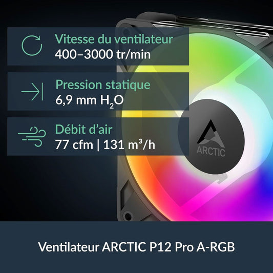 ARCTIC Liquid Freezer III Pro 360 A-RGB - AIO CPU Cooler Black