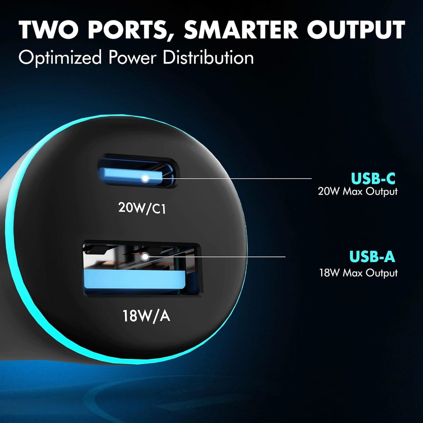 Wozoyo PD 20W Car Charger , Series 1