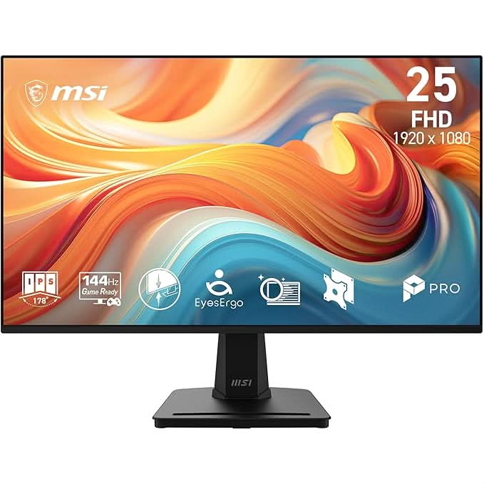 MSI PRO MP251 E14L 24.5 Inch FHD, IPS Monitor