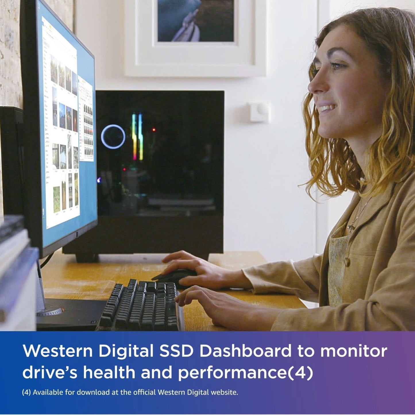 Western Digital Blue SN580 PCIe Gen 4 NVMe SSD Internal Storage, 500GB