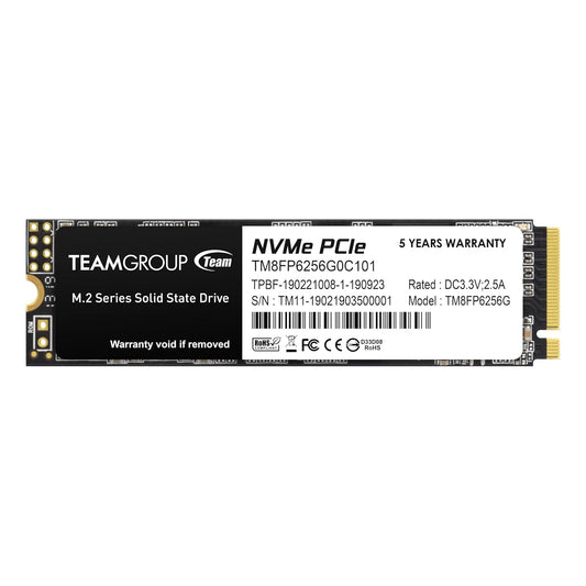 TEAMGROUP MP33 256GB M.2 NVME INTERNAL SSD