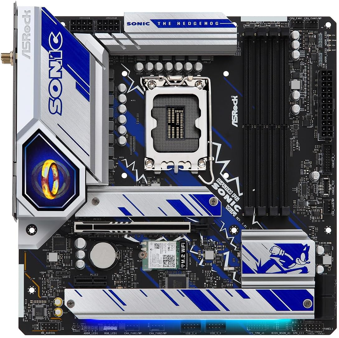 ASROCK B760M PG SONIC WIFI INTEL B760 LGA 1700 MICRO ATX