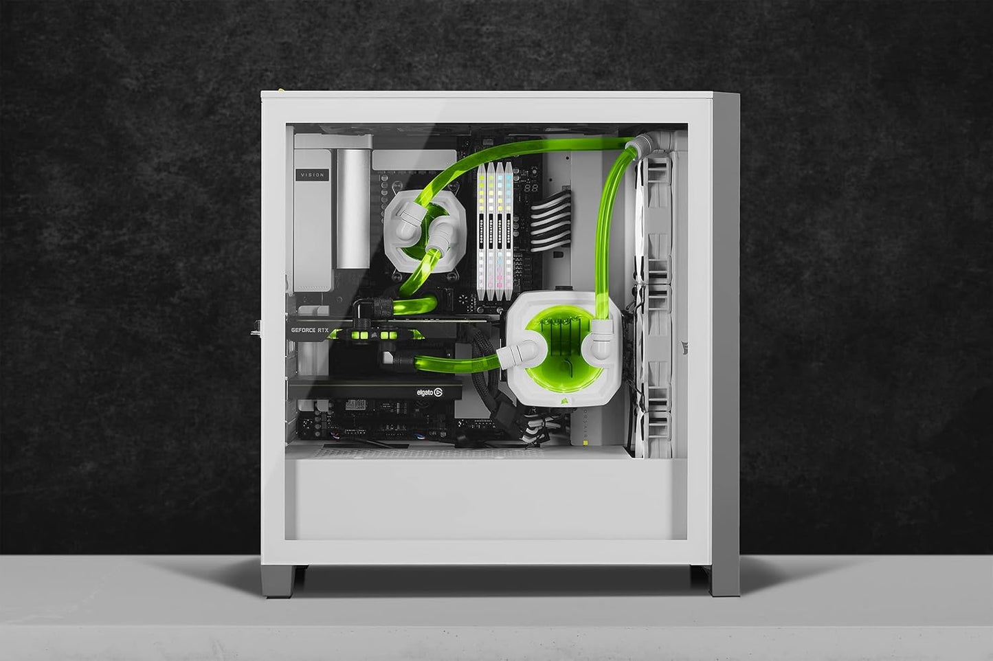 CORSAIR HYDRO X SERIES, XL8, PERFORMANCE COOLANT, 1L, TRANSLUCENT GREEN