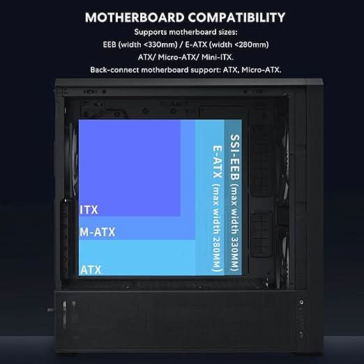 Lian Li LANCOOL 217 INF Infinity Mirror Computer Case