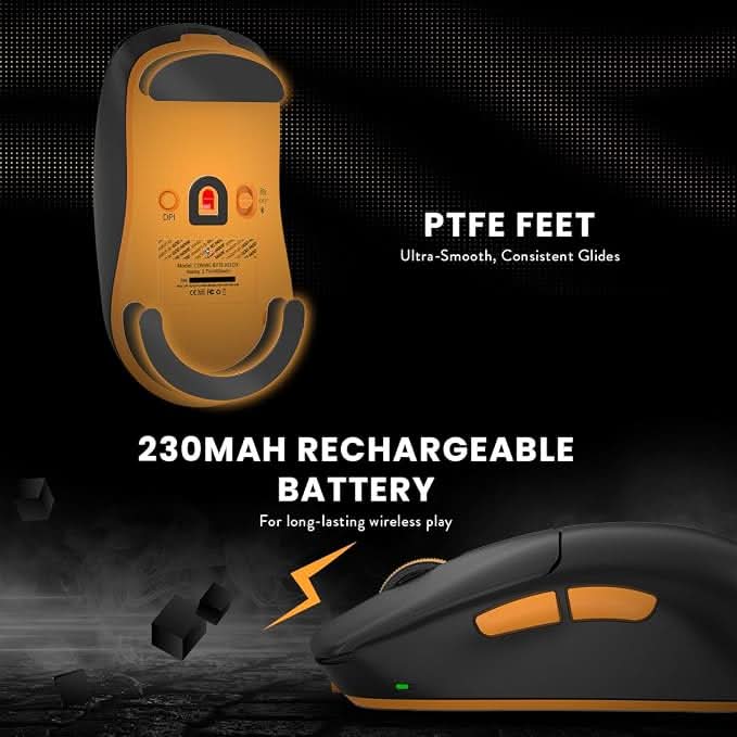 Cosmic Byte Velox 39g Ultra-Light Tri-Mode Gaming Mouse
