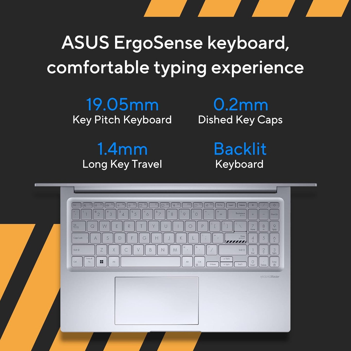 ASUS INTEL CORE I5-1335U /16GB (8*2) DDR4 / 512GB PCIE 4.0 SSD / 15.6-INCH / 3K (2880 X 1620) OLED 16:9 /COOL SILVER /BACKLIT KB / WIN 11 HOME / MS OFFICE LAPTOP K3504VAD-MA542WS