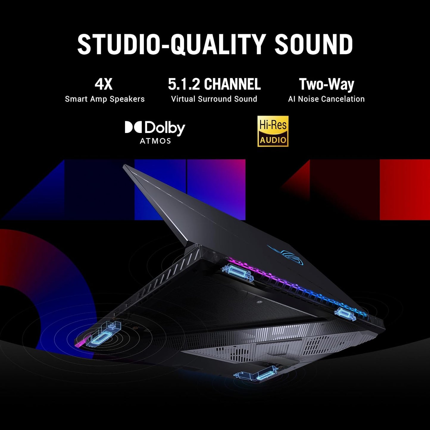 ASUS ROG Strix Scar 16 (2024), Intel Core i9 14900HX 14th Gen, 16"(40.64cm) 2.5K QHD+240Hz, Gaming Laptop (32GB DDR5/2TB SSD/12GB RTX 4080/Win11/Per-Key RGB/90WHr/Black/2.65Kg),G634JZR-CM932WS