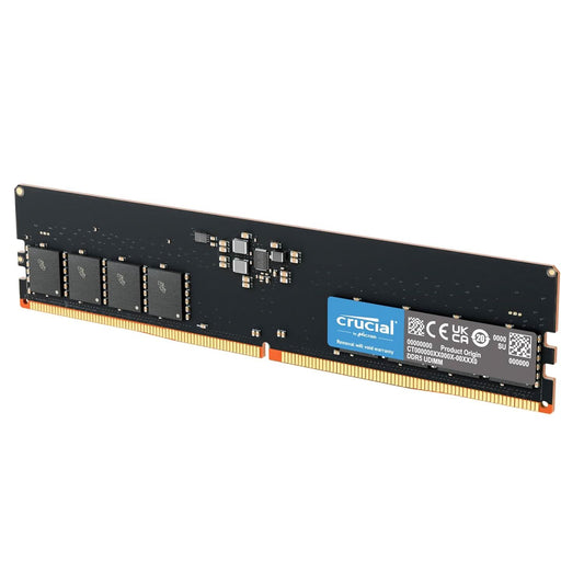CRUCIAL 32GB DDR5-5600 UDIMM CL46 (16GBIT) RAM CT32G56C46U5
