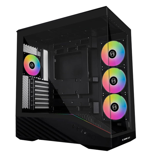Lian Li V100 ATX Mid-Tower PC Case - Black, G99.V100RX.in