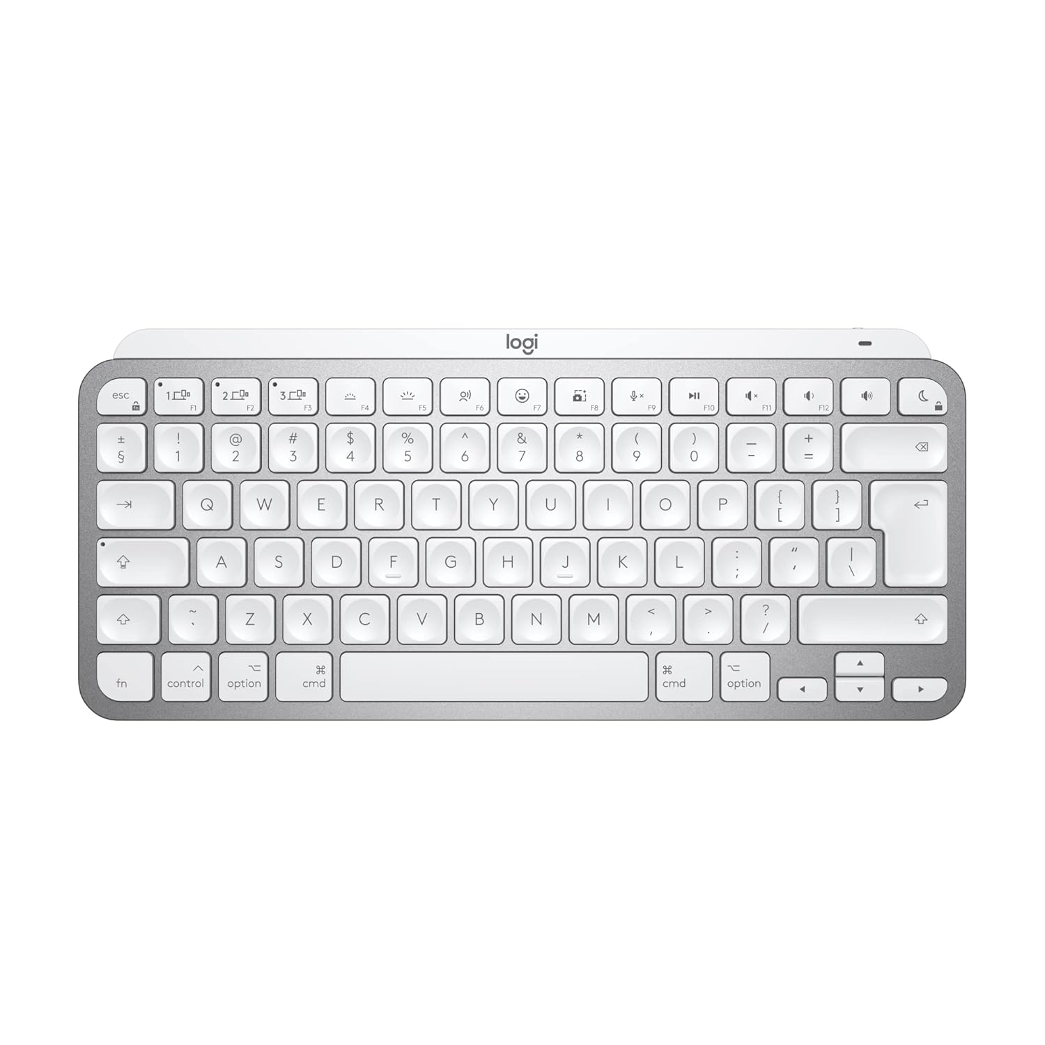 LOGITECH WIRELESS MX KEYS MINI MAC PALE GREY KEYBOARD