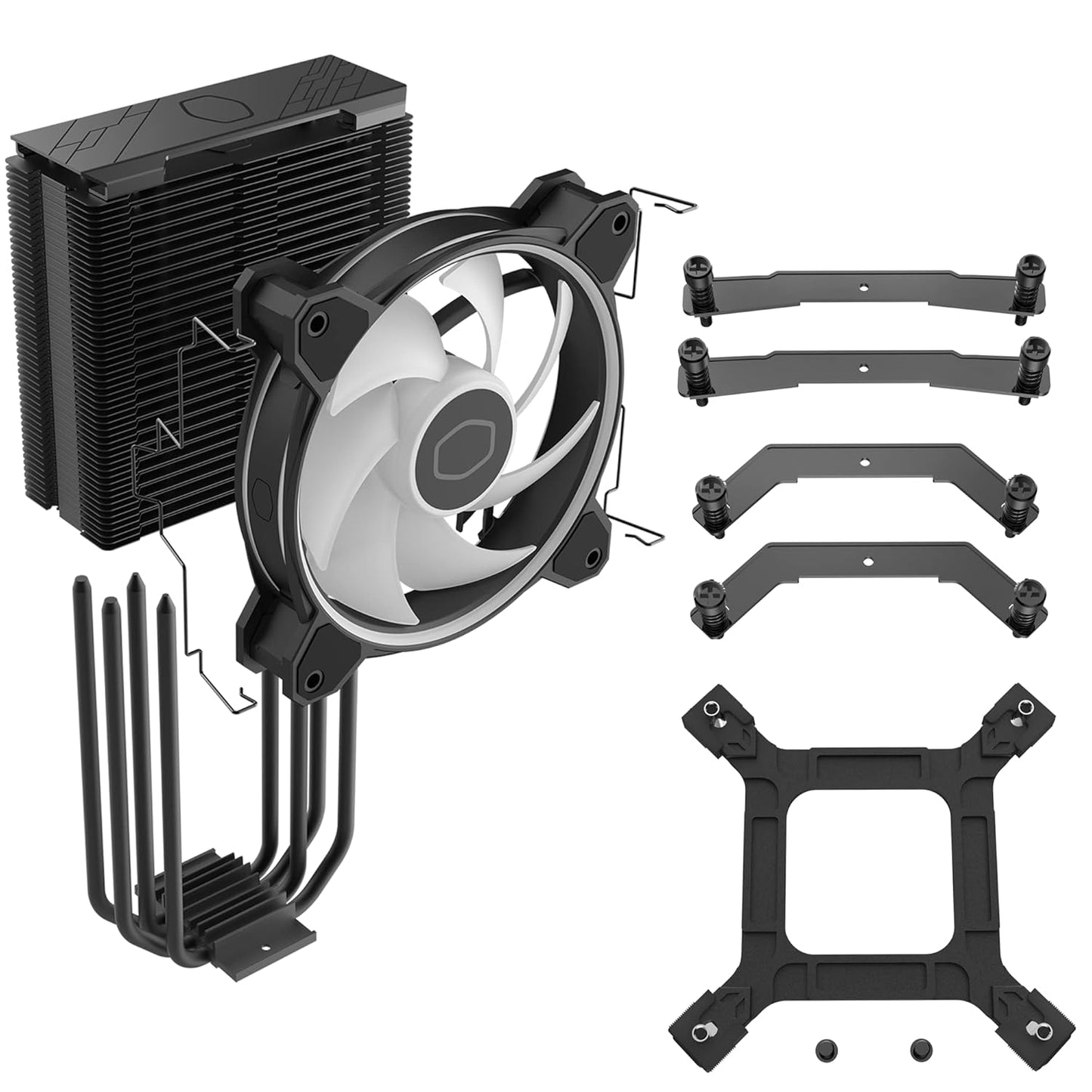 COOLER MASTER HYPER 212 HALO ARGB CPU AIR COOLER (BLACK)