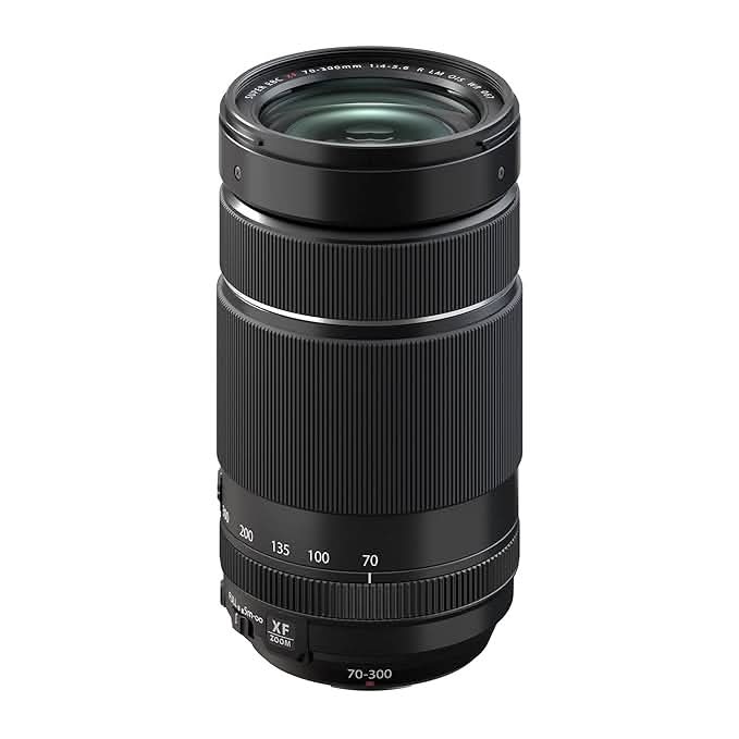 FUJIFILM FUJINON XF 70-300MM F4-5.6 R LM OIS WR ZOOM LENS - BLACK (LINEAR MOTOR, OPTICAL IMAGE STABILIZATION, WEATHER RESISTANCE & SUPER EBC/ELECTRON BEAM COATING)