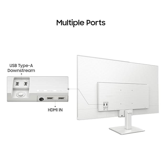 Samsung 27 Inch FHD M5 Smart Monitor with Smart TV Experience LS27FM501EWXXL