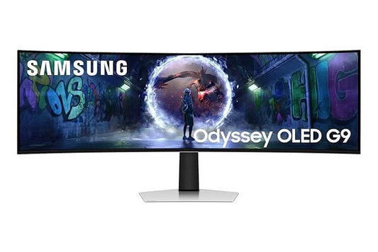 Samsung 49 Inch Odyssey OLED G9 Curved Gaming Monitor LS49DG930SWXXL