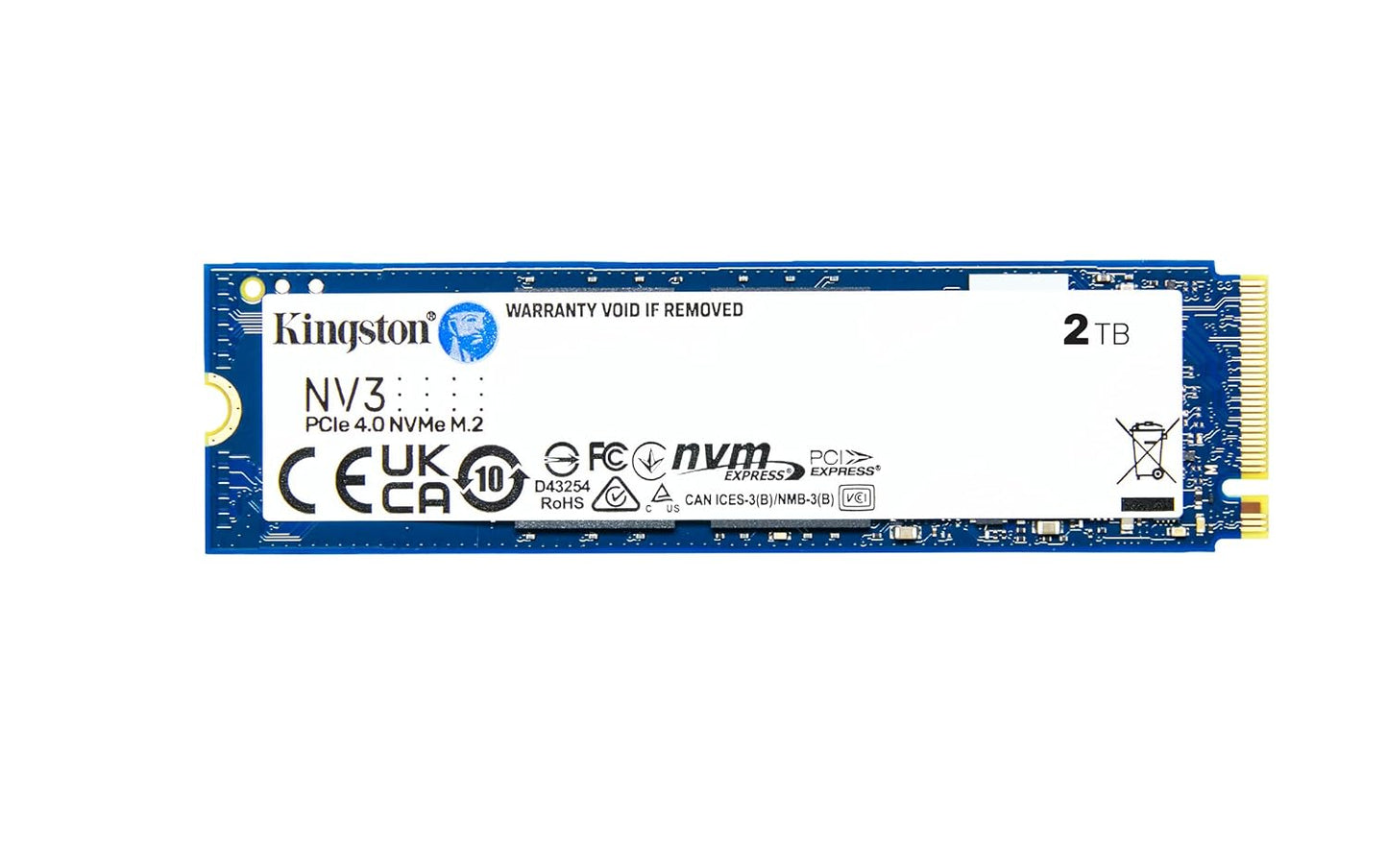 KINGSTON 2000G NV3 M.2 2280 NVME SSD SNV3S/2000G