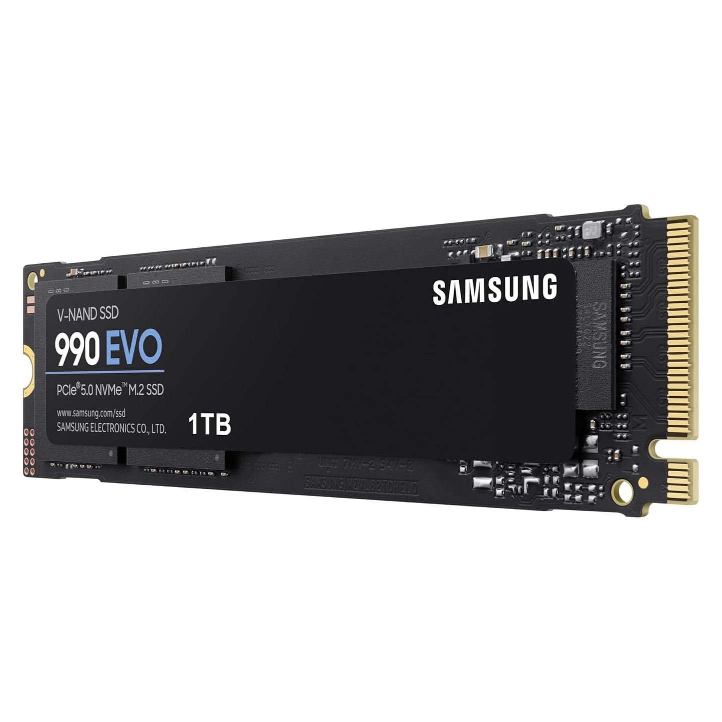SAMSUNG 990 EVO PLUS SSD 1TB, PCIE 5.0 X2 M.2 MZ-V9E1T0BW