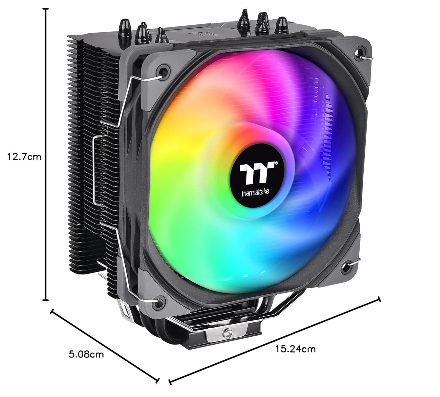 THERMALTAKE UX200 SE ARGB CPU AIR COOLER BLACK CL-P105-AL12SW-A