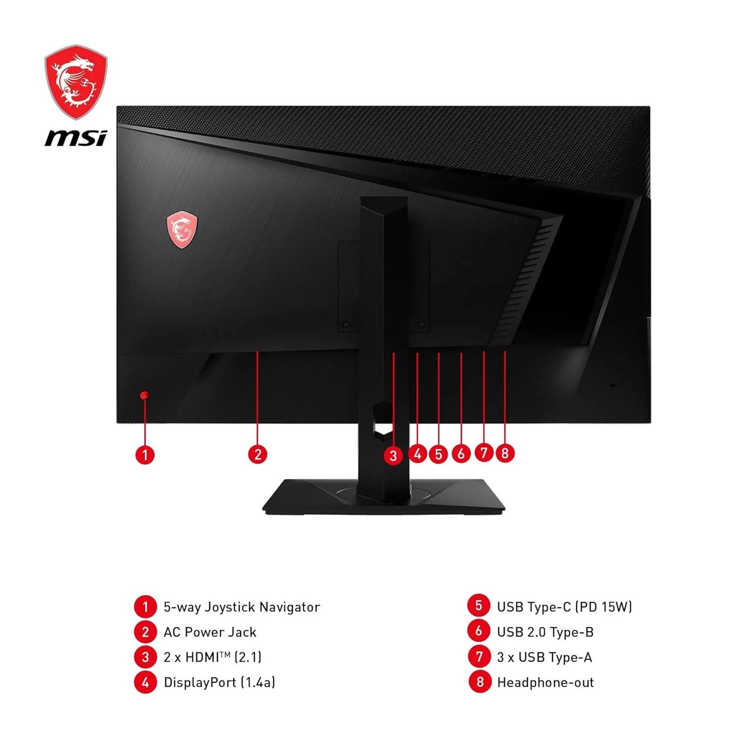 MSI MAG 322UPF 31.5 INCH 4K UHD GAMING MONITOR