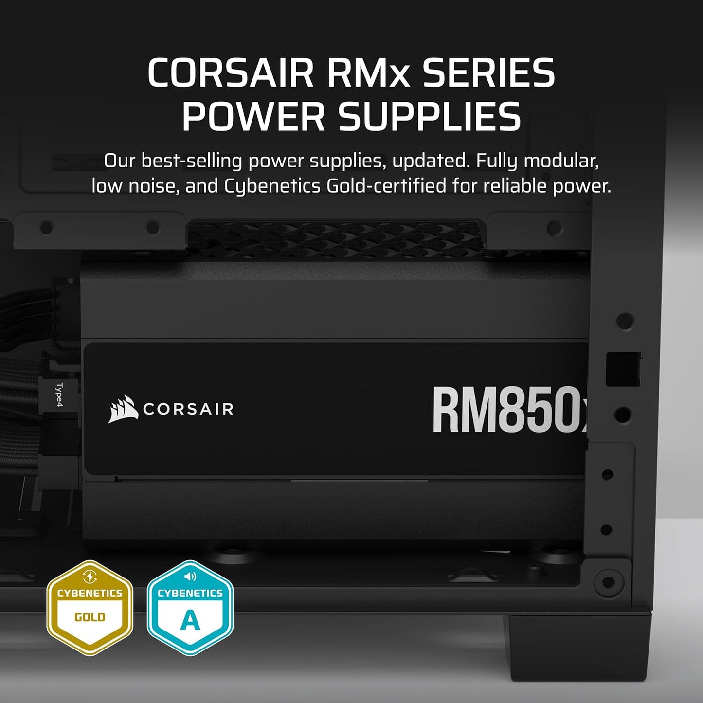 CORSAIR RMX SERIES RM850X ATX POWER SUPPLY