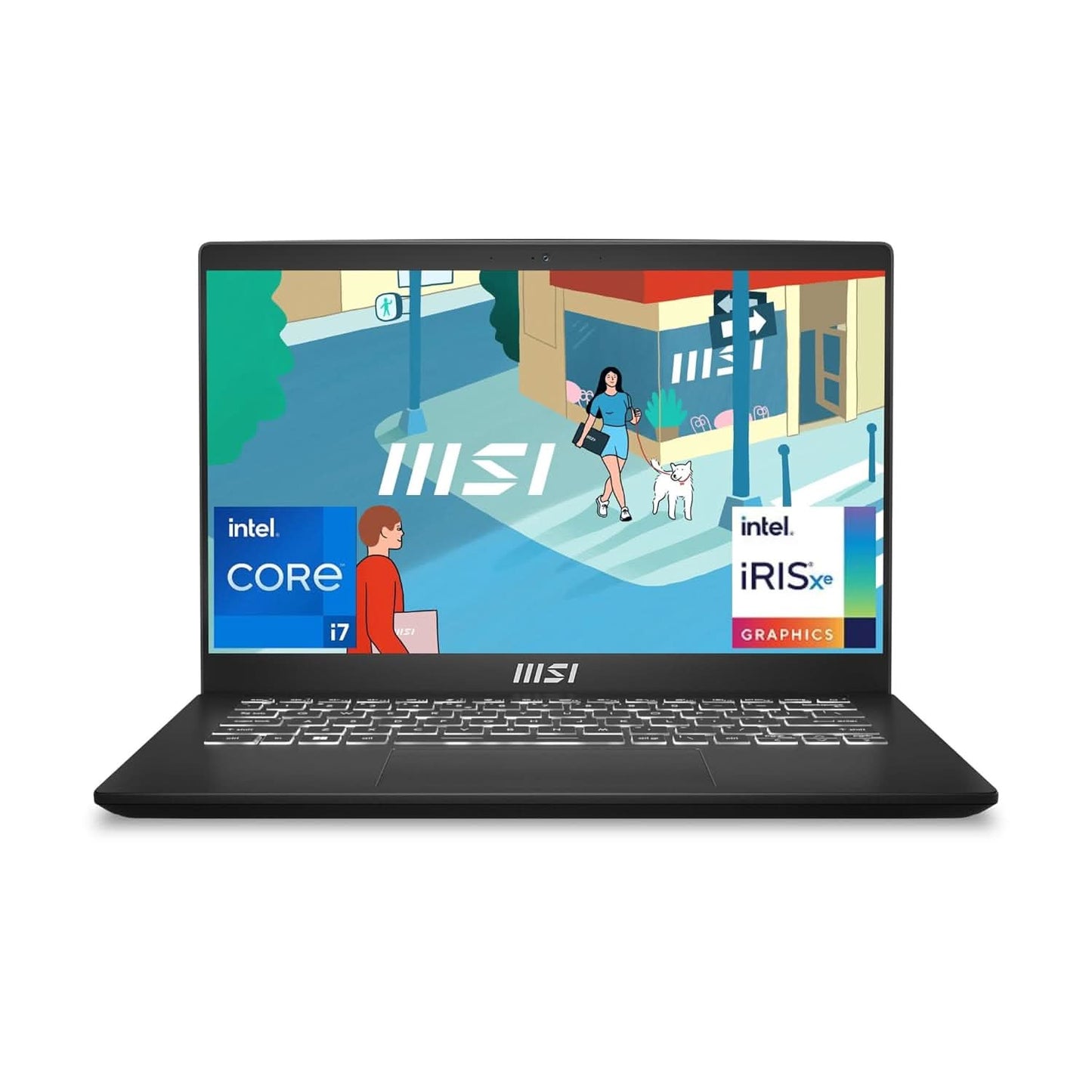 MSI Modern 14 C13M-119IN i3-1315U/Onboard DDR IV 8GB (3200MHz)/512GB NVMe PCIe Gen3x4 SSD /Windows11 Home/3 cell, 39.3Whr/Office + M365/x/x/1 Year Warranty Term