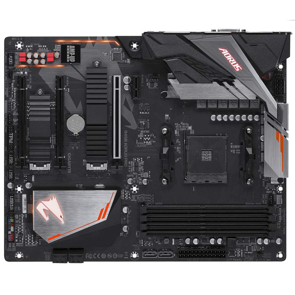 GIGABYTE GA-B450 AORUS PRO AMD AM4 MOTHERBOARD