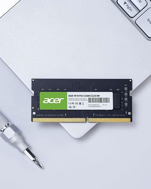 Acer SD100 8GB Single RAM 3200 MHz DDR4 CL22 Laptop Memory
