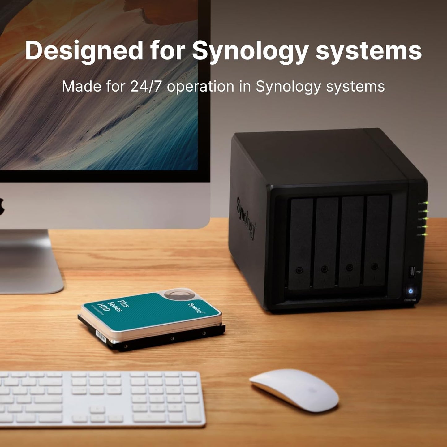 Synology HAT3300 4TB Plus Series SATA HDD 3.5" HAT3300-4T
