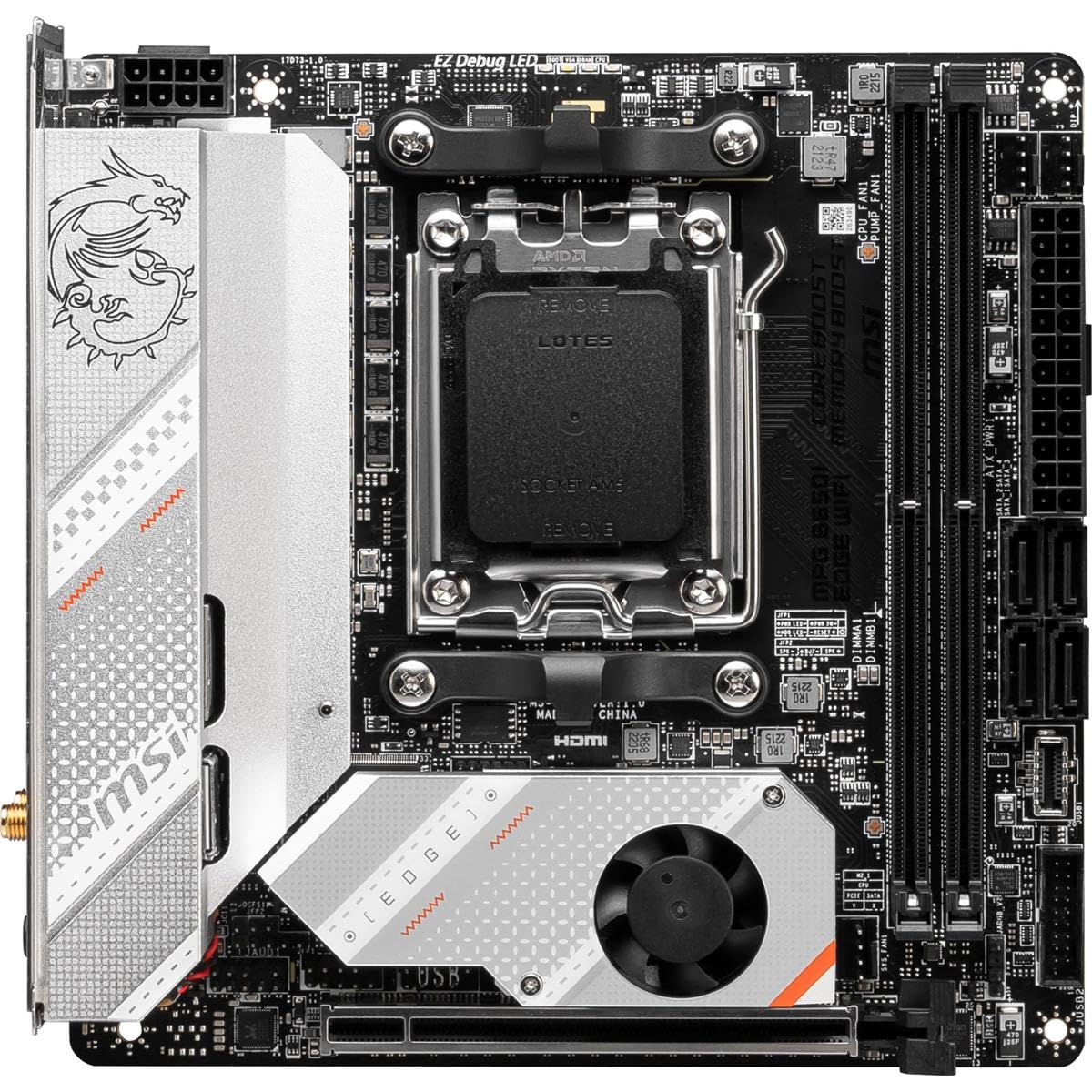 MSI MPG B650I EDGE WIFI MOTHERBOARD