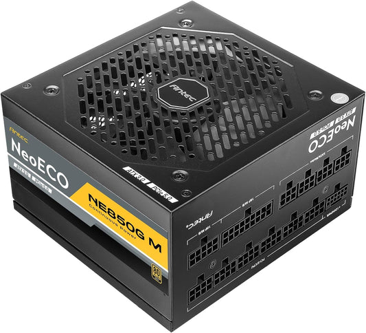 ANTEC NEOECO 850W NE850G-M 80 PLUS GOLD FULLY MODULAR WHITE SMPS