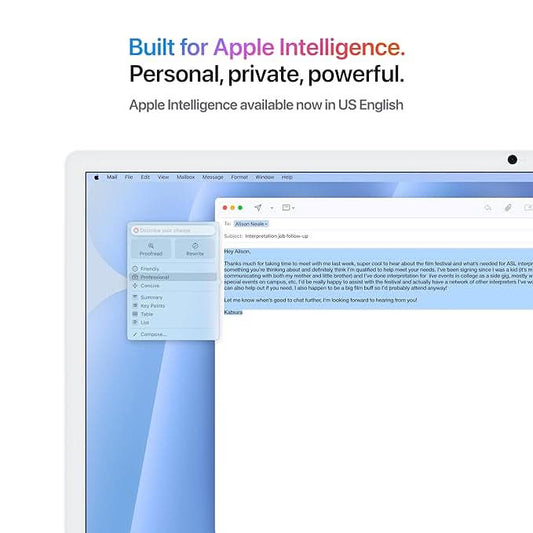 Apple 24-inch iMac with Retina 4.5K display M4 chip with 10 core CPU and 10 core GPU, 16GB, 256GB SSD - Blue