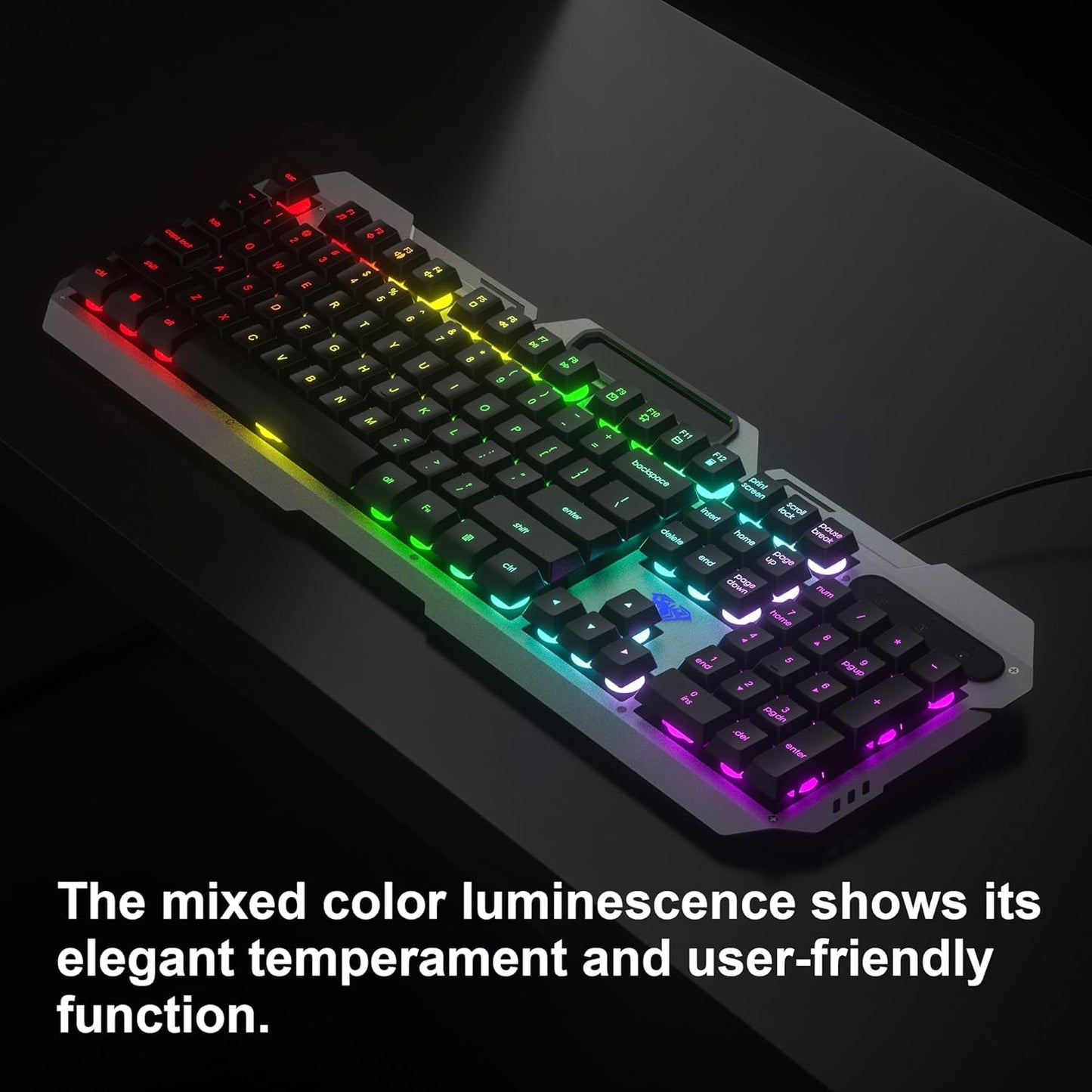 AULA F2023 WIRED GAMING KEYBOARD AND MOUSE COMBO