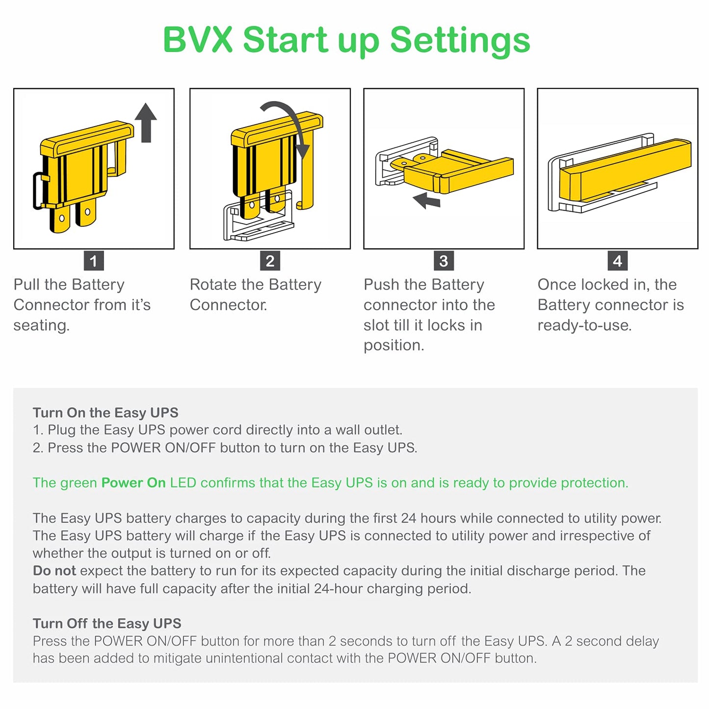 UPS APC 2.2 KV (BVX2200LI-IN)