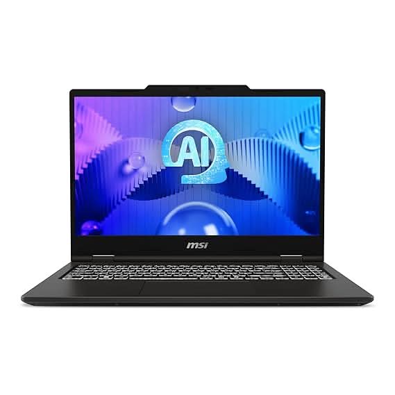 MSI Venture 15 AI A1MG-016IN Intel Core Ultra 5 processor 125H/DDR5 8GB*2/512GB NVMe PCIe SSD Gen4x4 /Windows11 Home/Office + M365/2 Year Warranty Term