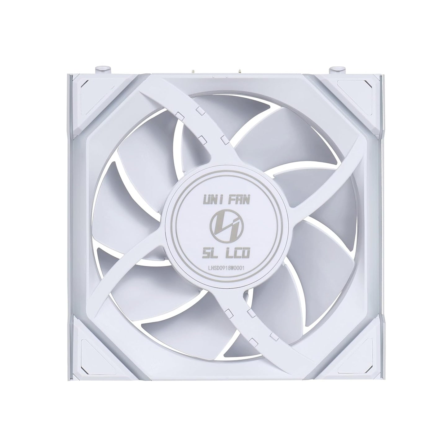 Lian Li UNI FAN SL Wireless LCD 3 x 120mm KIT Case Fan I Cooler- White I G99.12SLLCD1W3W.IN