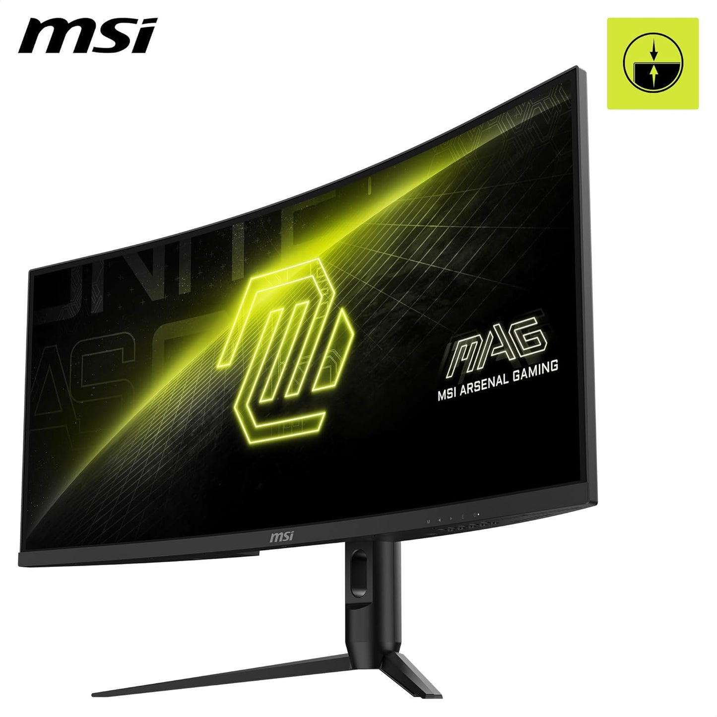 MSI MAG 342CQR E2 34 INCH CURVED GAMING MONITOR